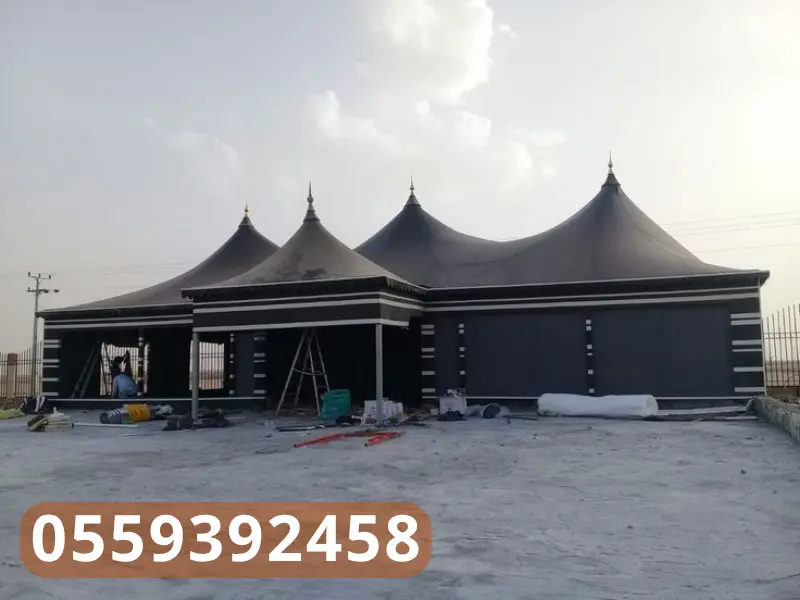 أنواع الخيام وبيوت الشعر المتوفرة في المنطقة الشرقية